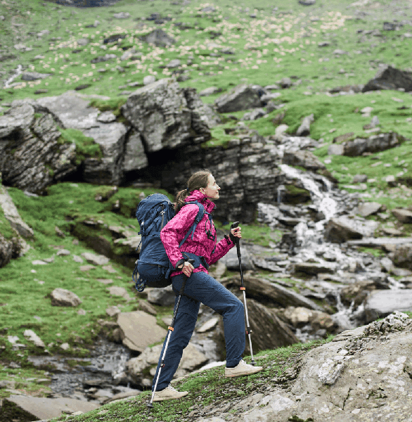 Trekking activity