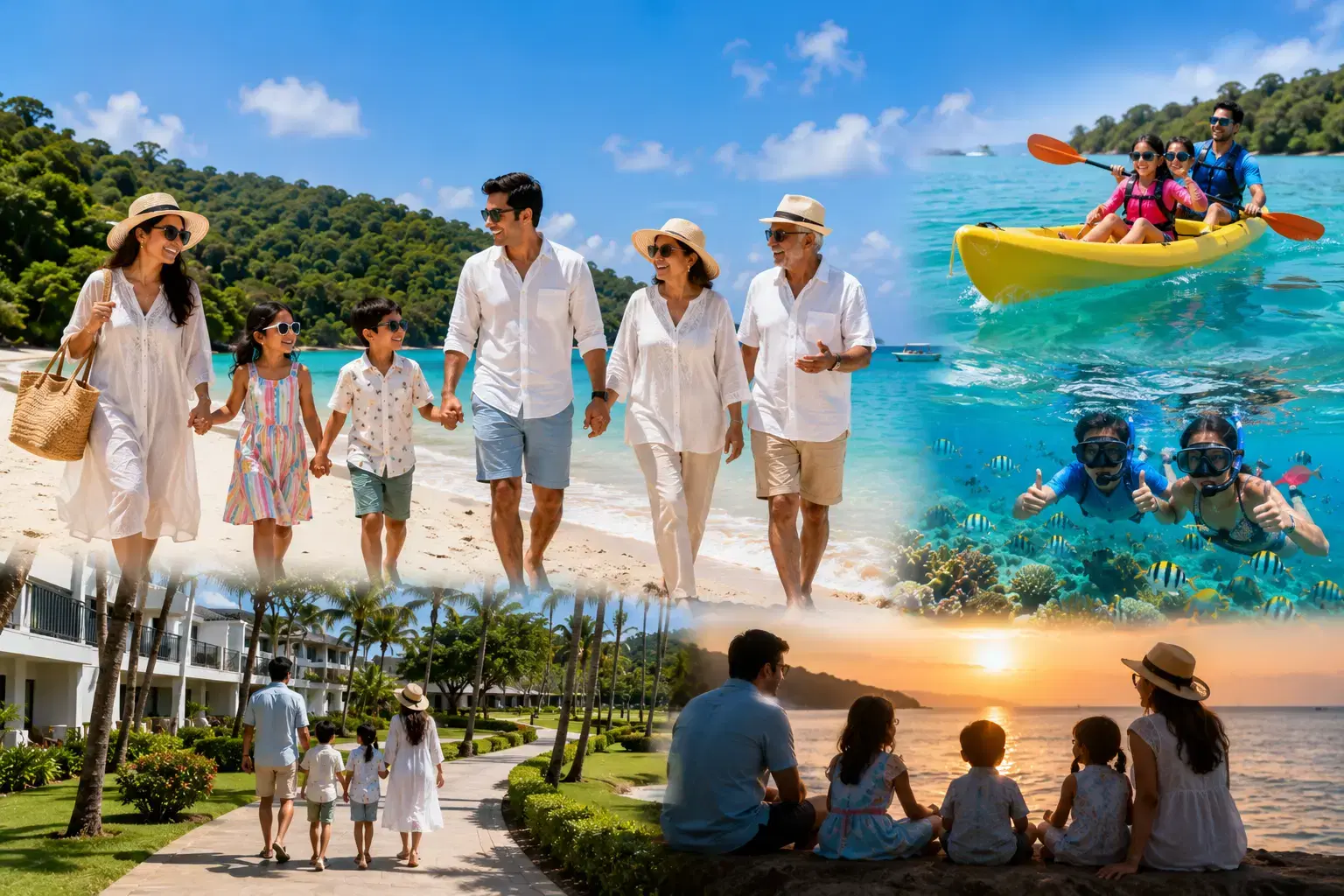 Andaman Family Package @ 21,000/-pp