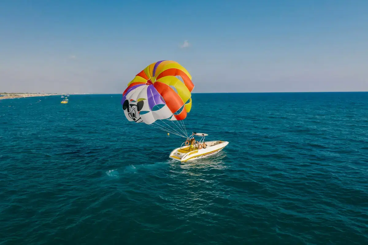 Soar Above the Waves - Parasailing Adventure at Port Blair
