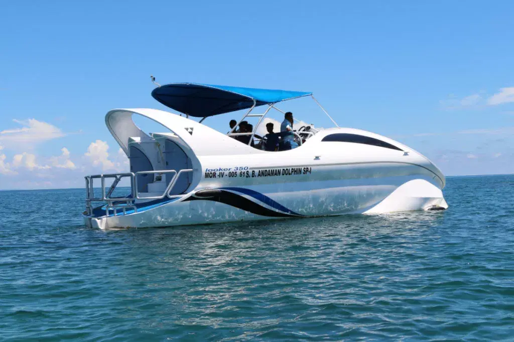 Explore the Underwater World Andaman Dolphin Glass Bottom Boat Ride