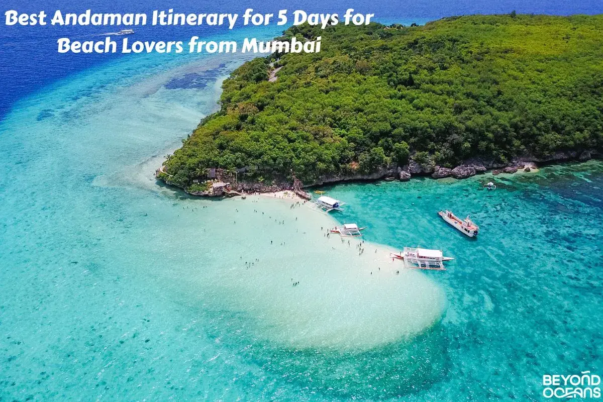 andaman itinerary for 5 days