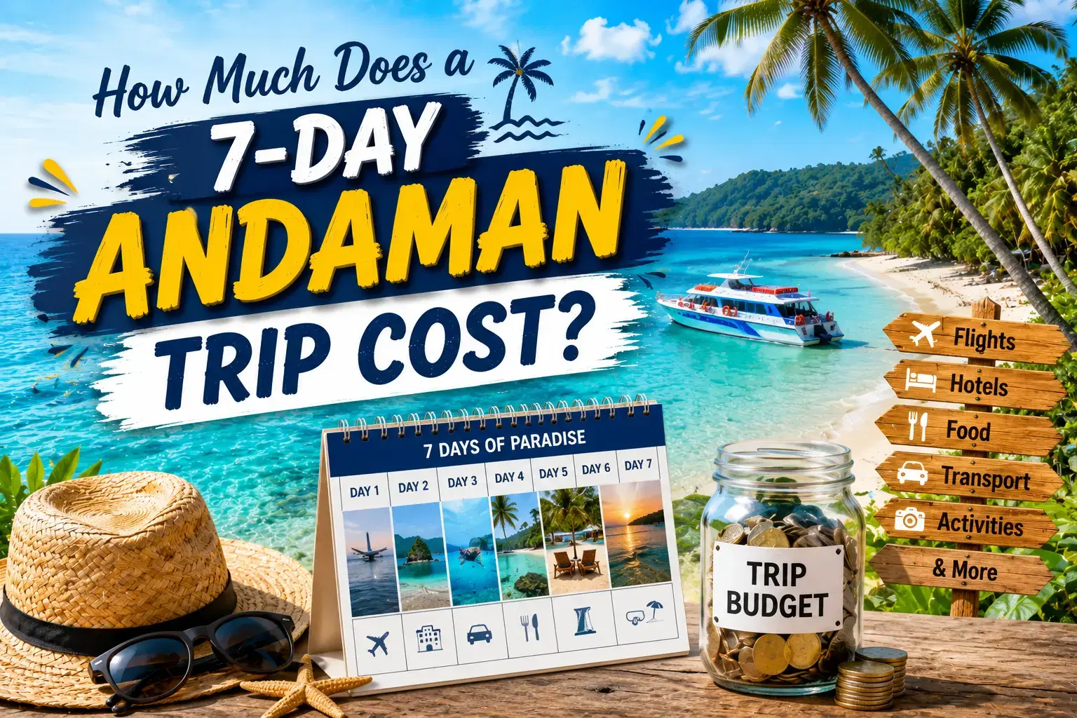 7-Day Andaman Trip Cost