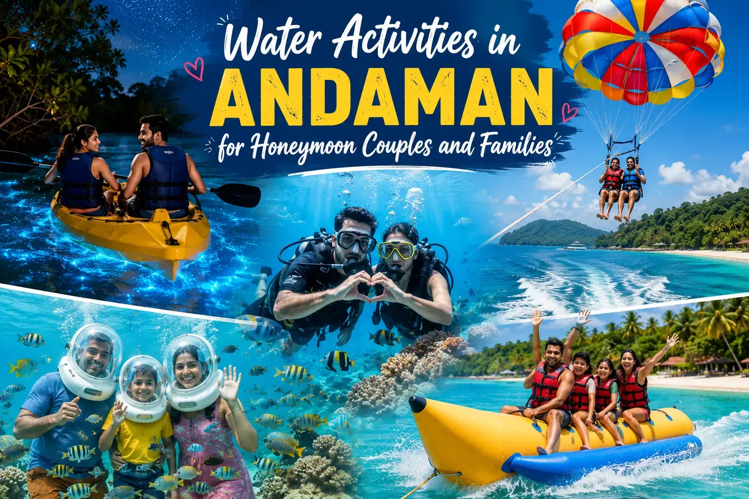 Water Activities in Andaman